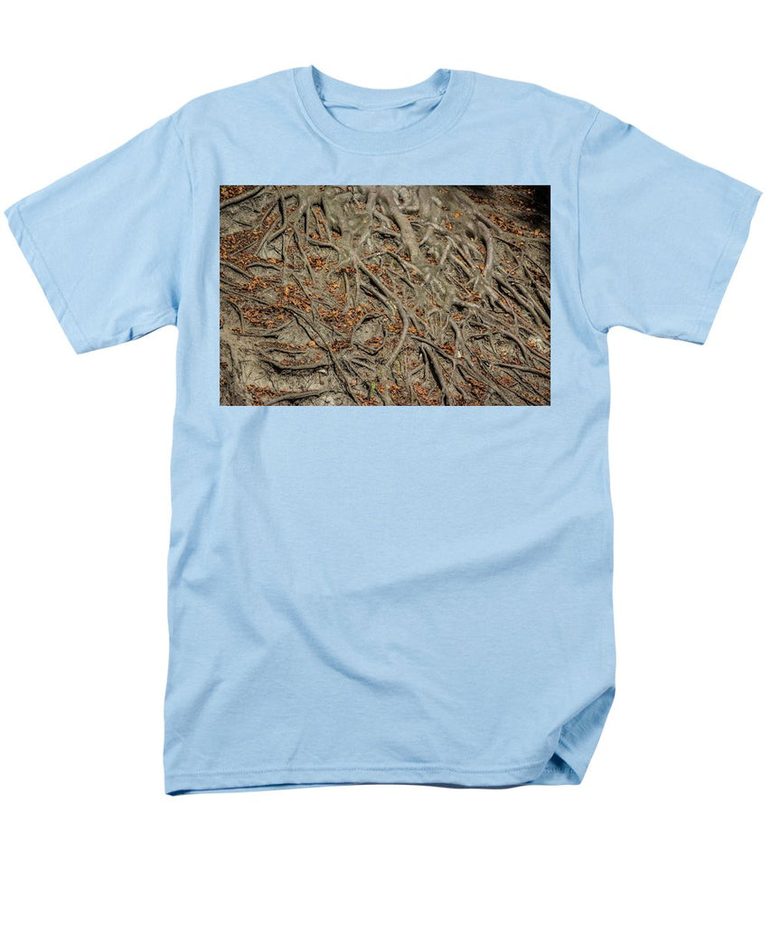 Trees' Roots - Men's T-Shirt  (Regular Fit)