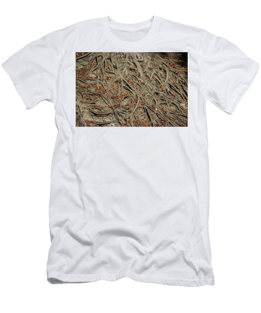 Trees' Roots - Men's T-Shirt (Athletic Fit)