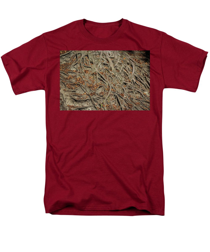 Trees' Roots - Men's T-Shirt  (Regular Fit)