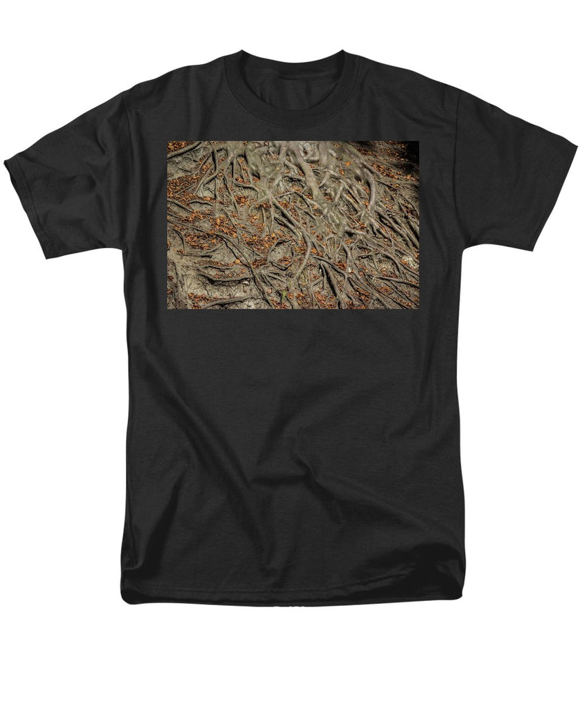 Trees' Roots - Men's T-Shirt  (Regular Fit)