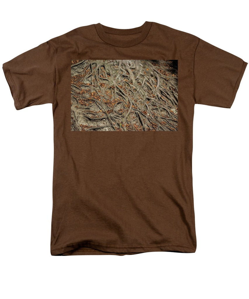 Trees' Roots - Men's T-Shirt  (Regular Fit)