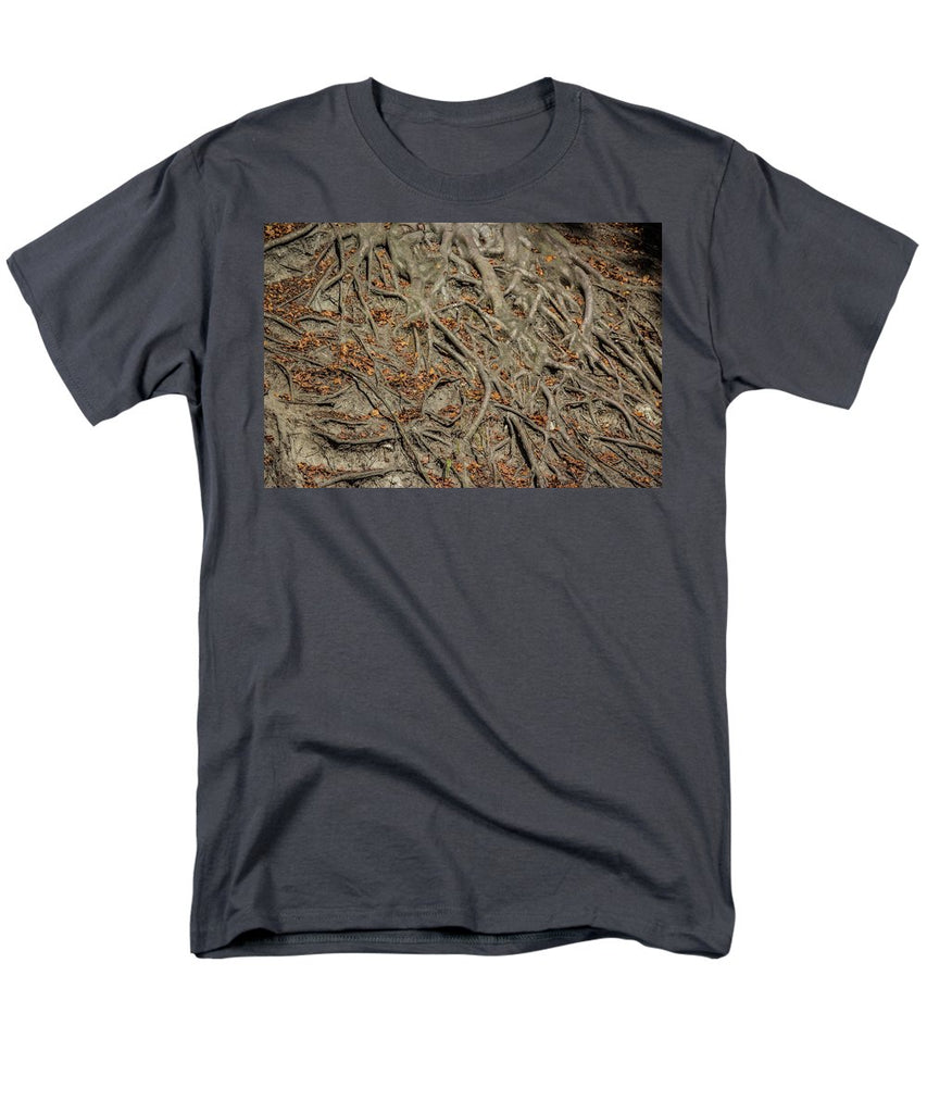 Trees' Roots - Men's T-Shirt  (Regular Fit)