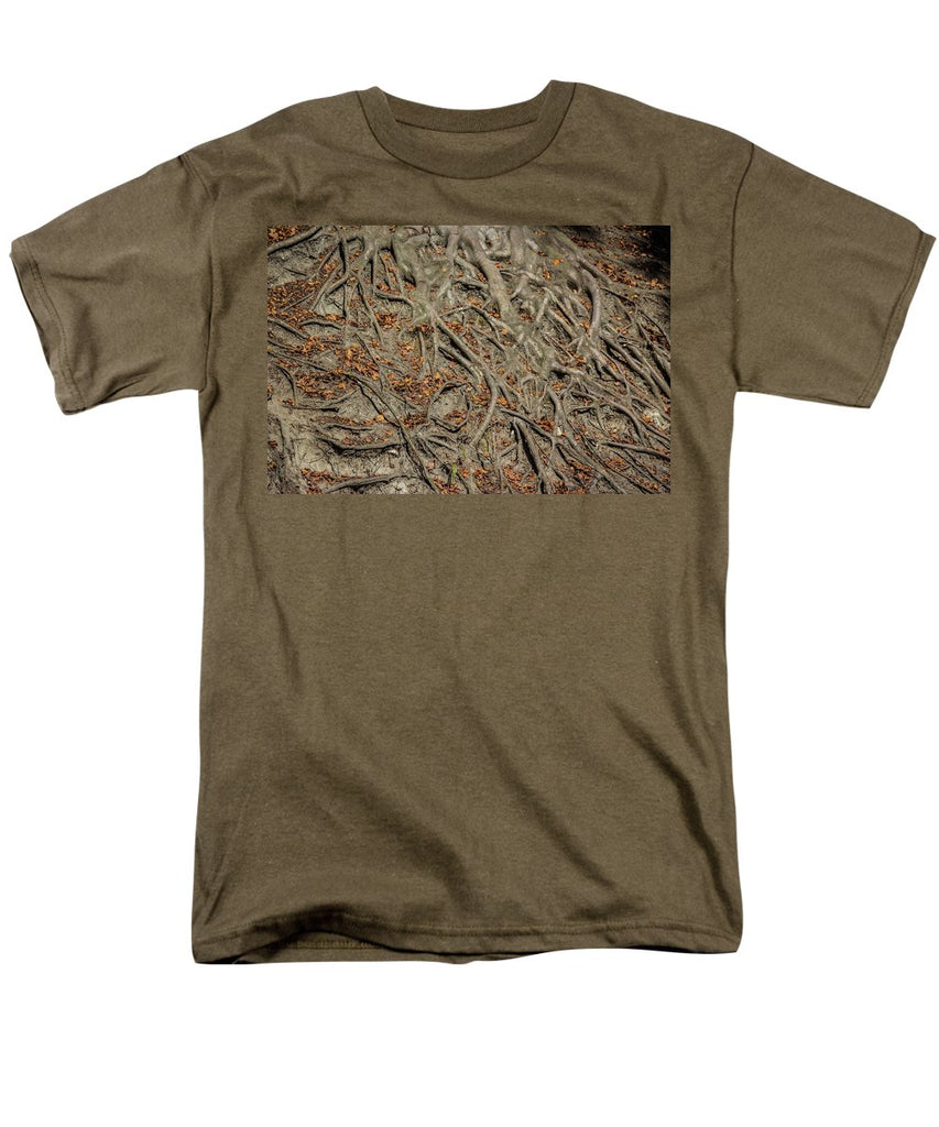 Trees' Roots - Men's T-Shirt  (Regular Fit)