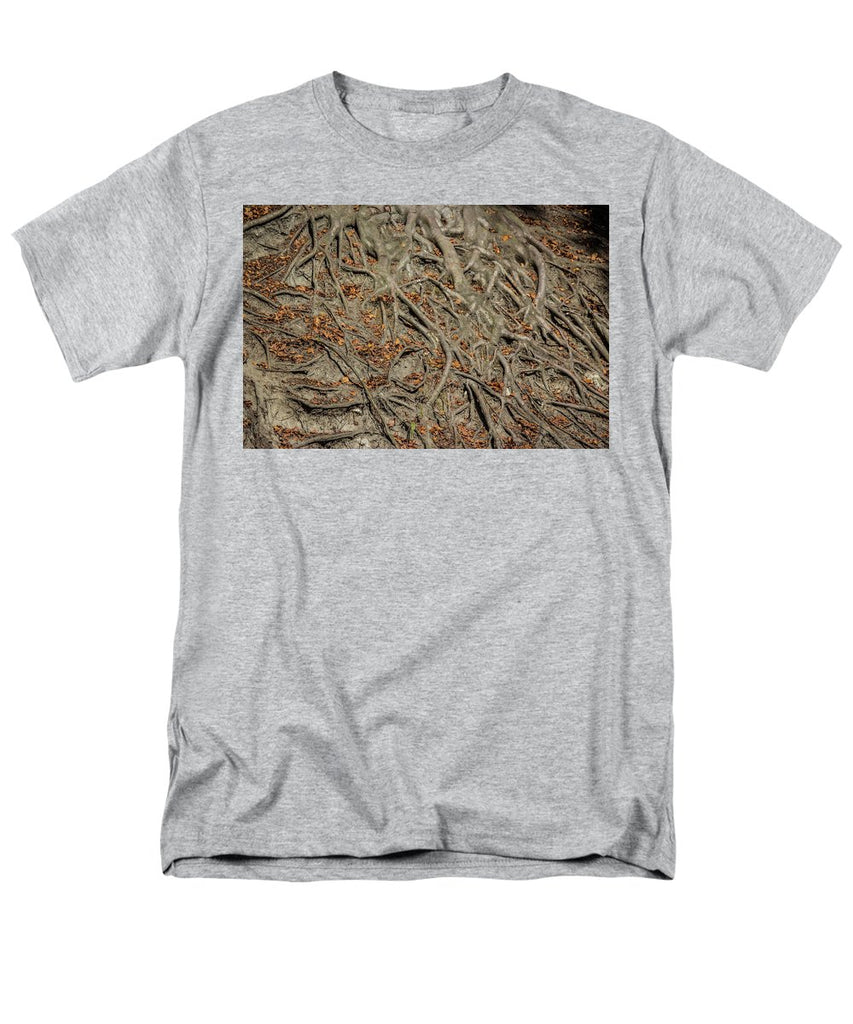 Trees' Roots - Men's T-Shirt  (Regular Fit)