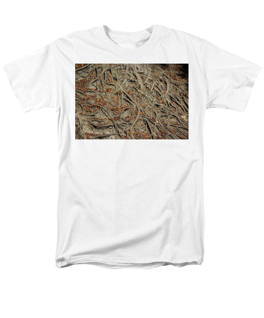 Trees' Roots - Men's T-Shirt  (Regular Fit)