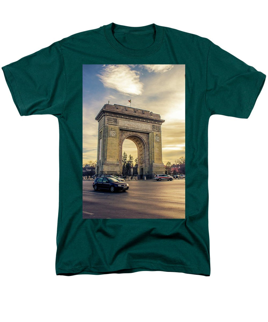 Triumphal Arch Bucharest - Men's T-Shirt  (Regular Fit)