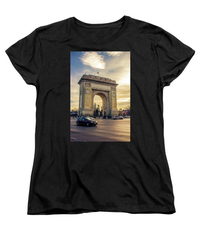 Triumphal Arch Bucharest - Women's T-Shirt (Standard Fit)