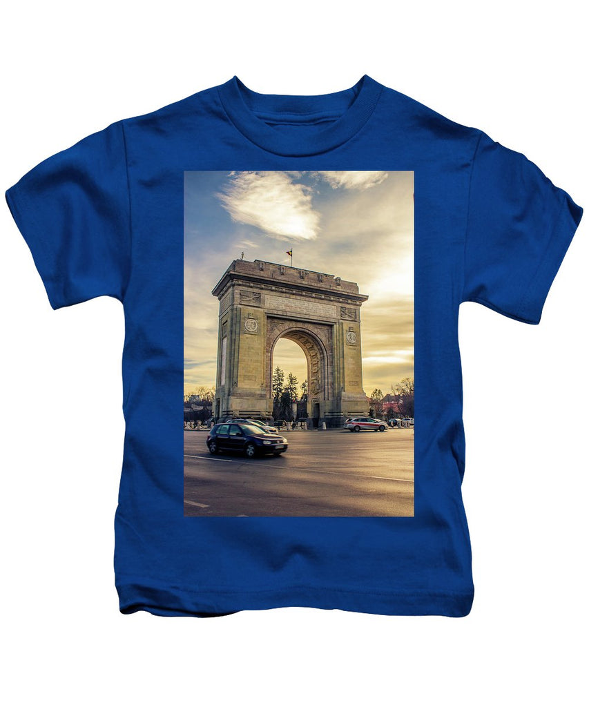 Triumphal Arch Bucharest - Kids T-Shirt