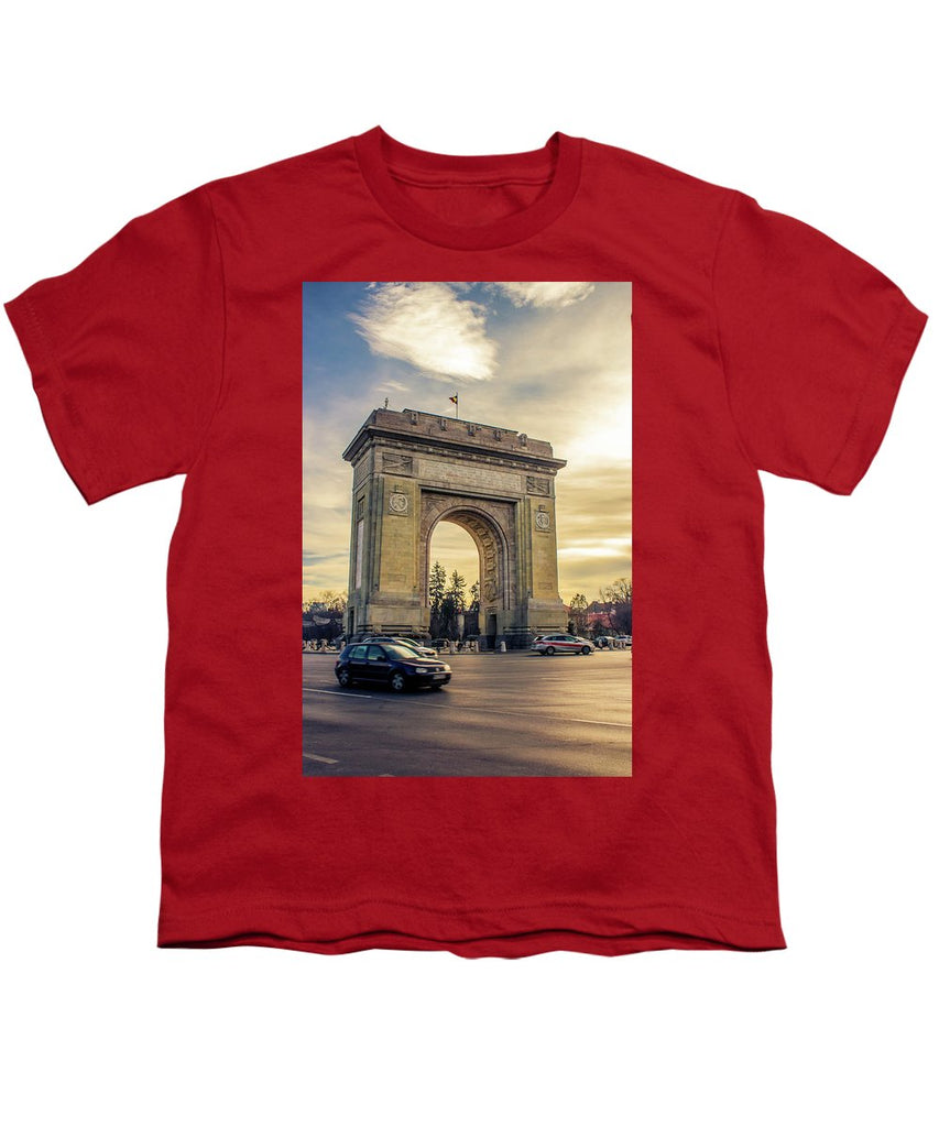 Triumphal Arch Bucharest - Youth T-Shirt