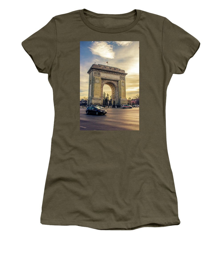 Triumphal Arch Bucharest - Women's T-Shirt