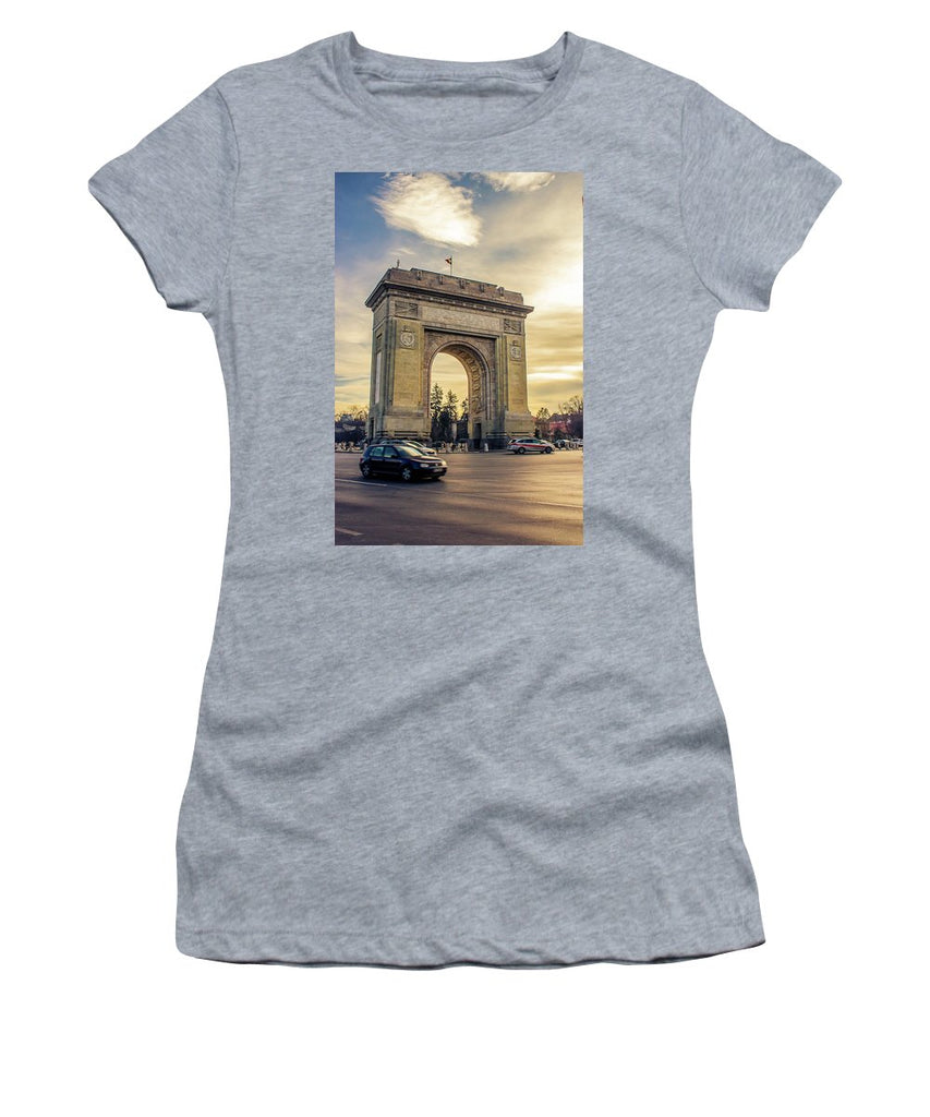 Triumphal Arch Bucharest - Women's T-Shirt