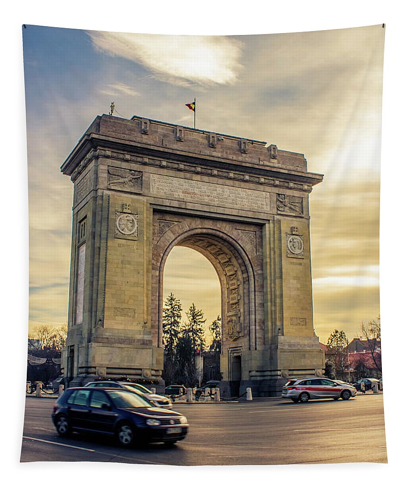 Triumphal Arch Bucharest - Tapestry