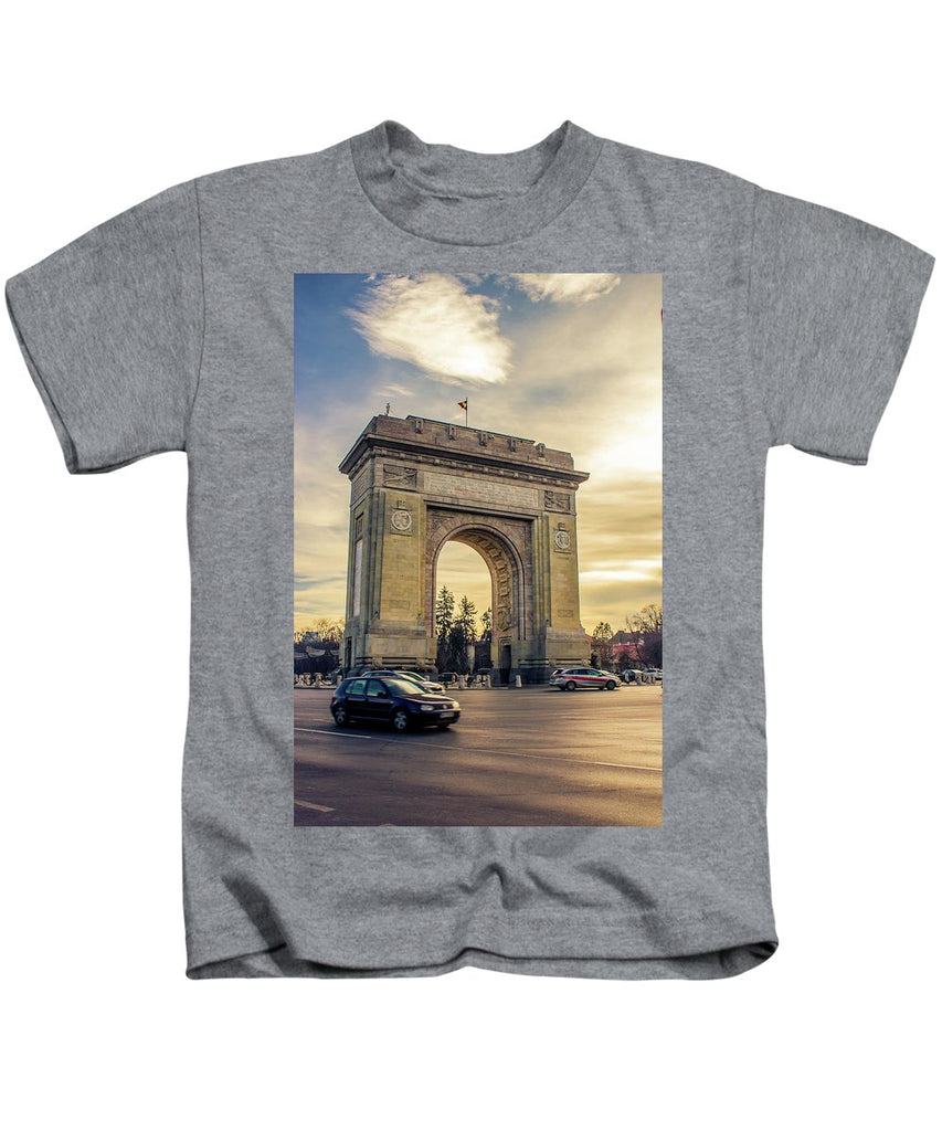 Triumphal Arch Bucharest - Kids T-Shirt