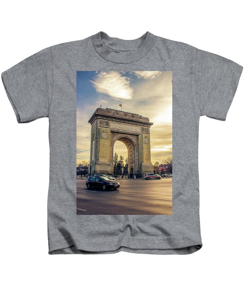 Triumphal Arch Bucharest - Kids T-Shirt