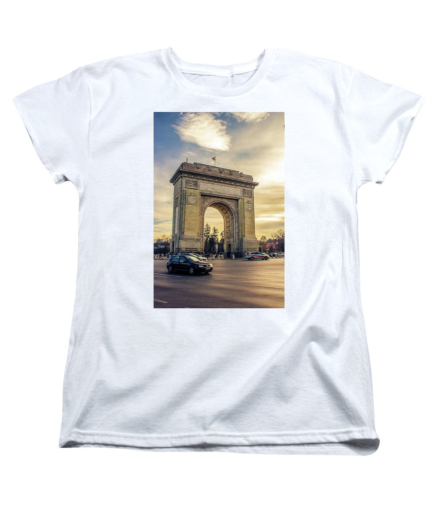 Triumphal Arch Bucharest - Women's T-Shirt (Standard Fit)