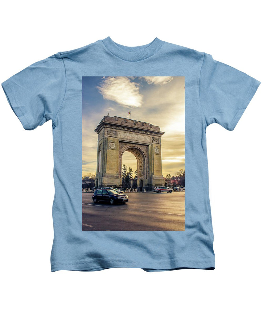 Triumphal Arch Bucharest - Kids T-Shirt