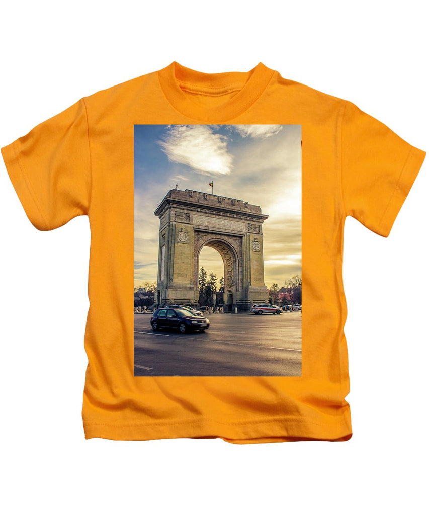 Triumphal Arch Bucharest - Kids T-Shirt