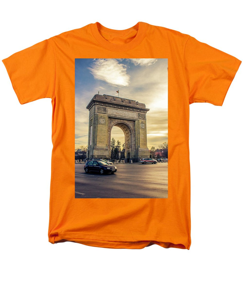 Triumphal Arch Bucharest - Men's T-Shirt  (Regular Fit)