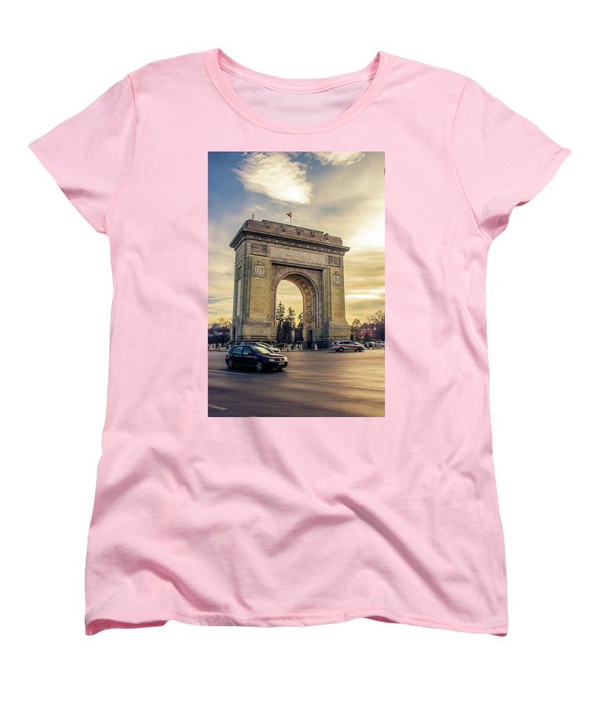 Triumphal Arch Bucharest - Women's T-Shirt (Standard Fit)