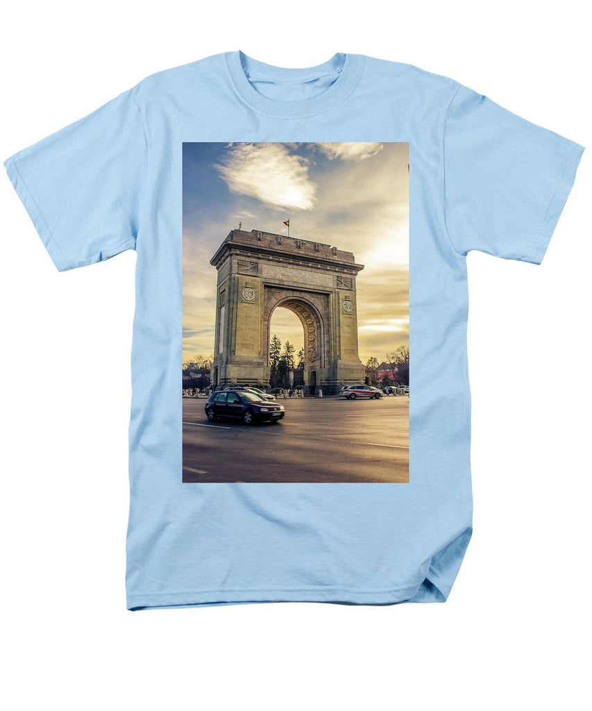 Triumphal Arch Bucharest - Men's T-Shirt  (Regular Fit)