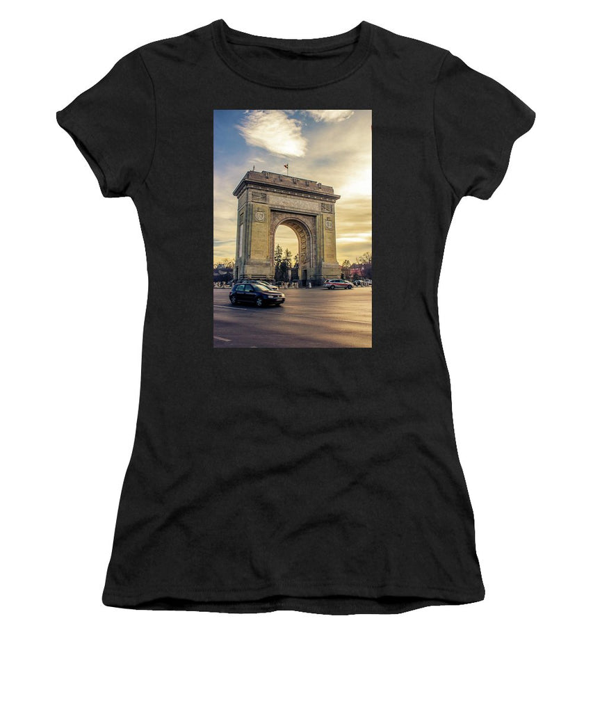 Triumphal Arch Bucharest - Women's T-Shirt