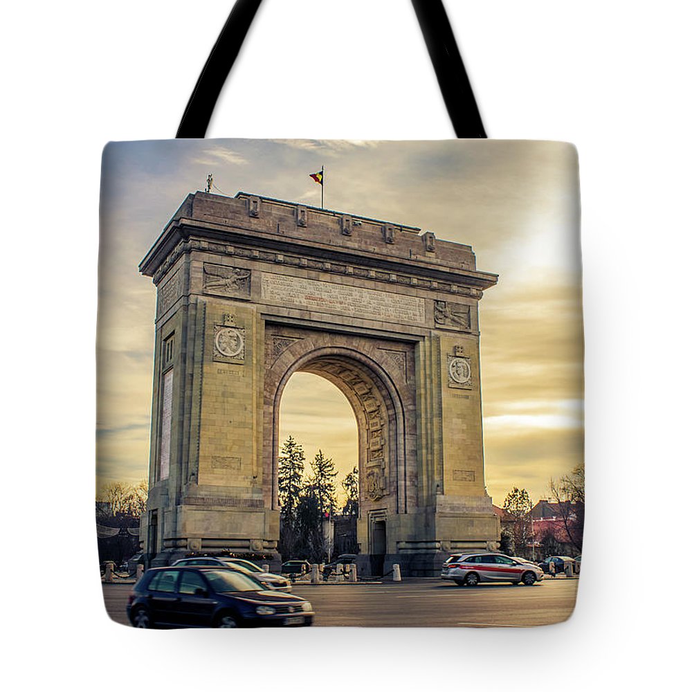 Triumphal Arch Bucharest - Tote Bag