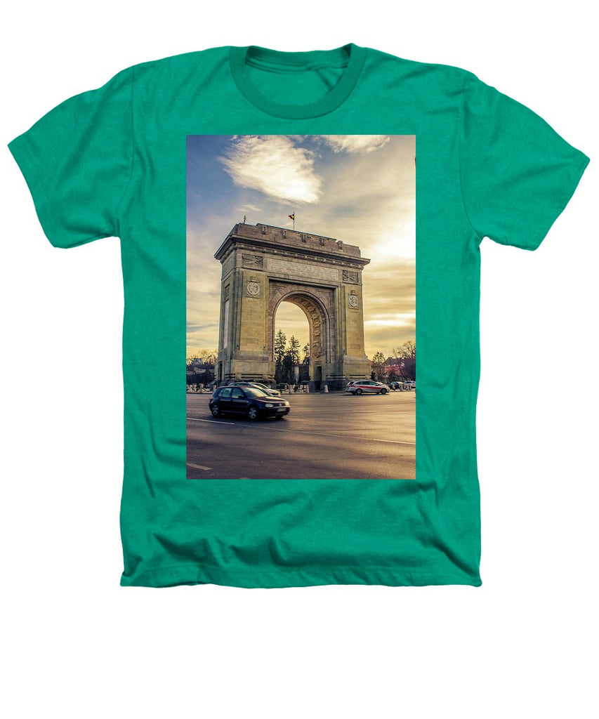 Triumphal Arch Bucharest - Heathers T-Shirt