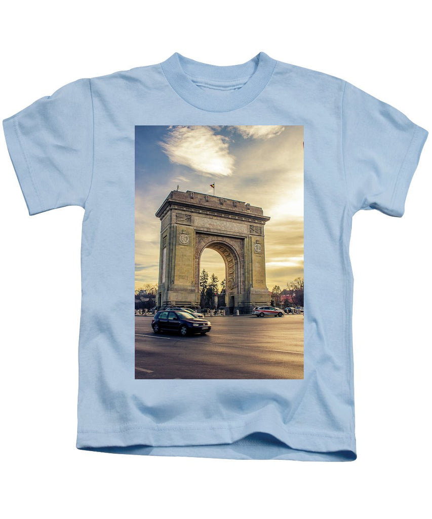Triumphal Arch Bucharest - Kids T-Shirt