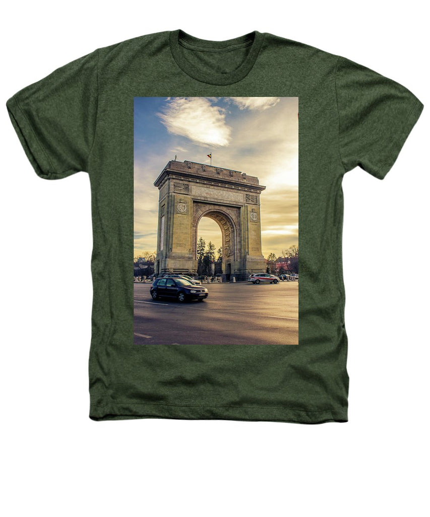 Triumphal Arch Bucharest - Heathers T-Shirt