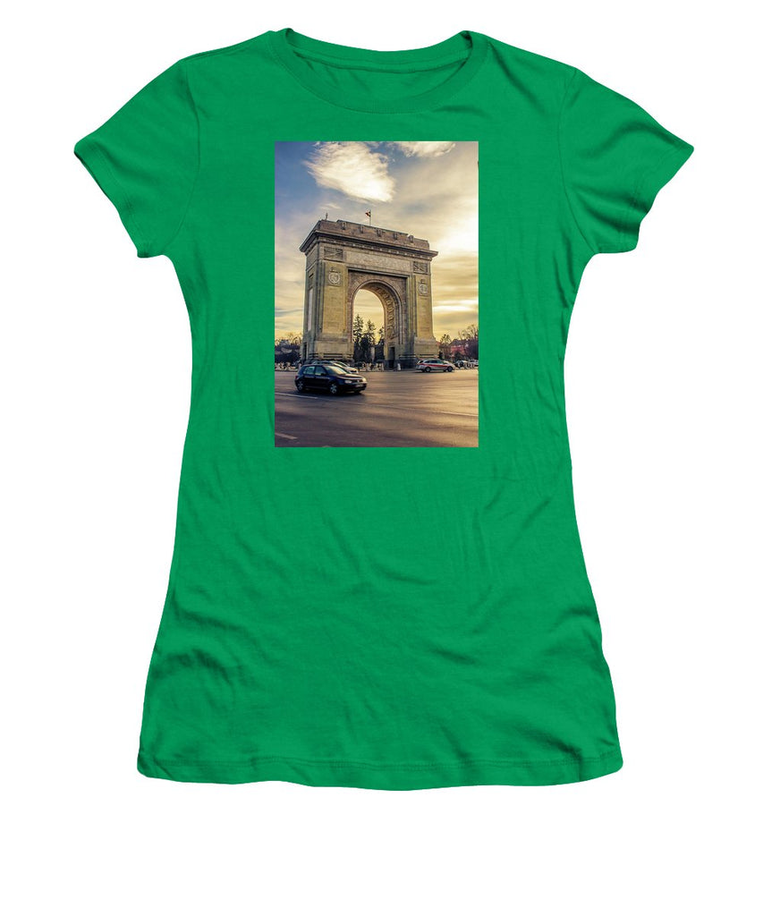 Triumphal Arch Bucharest - Women's T-Shirt