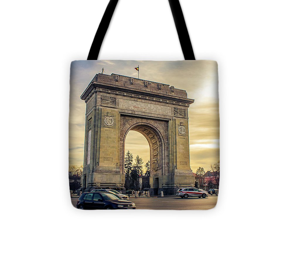 Triumphal Arch Bucharest - Tote Bag