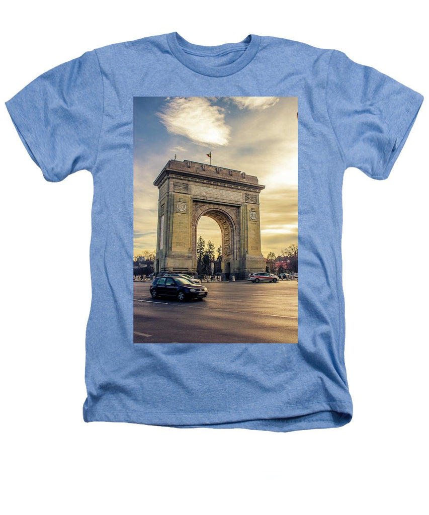 Triumphal Arch Bucharest - Heathers T-Shirt