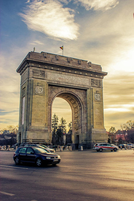 Triumphal Arch Bucharest - Art Print