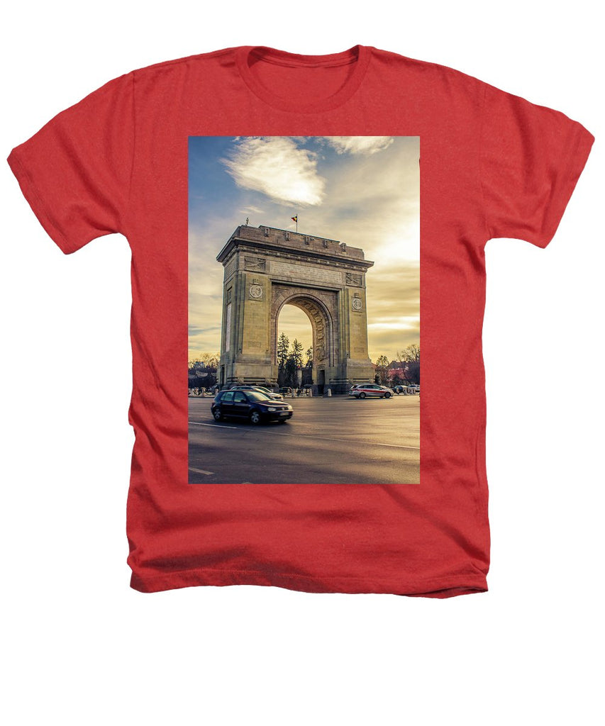 Triumphal Arch Bucharest - Heathers T-Shirt