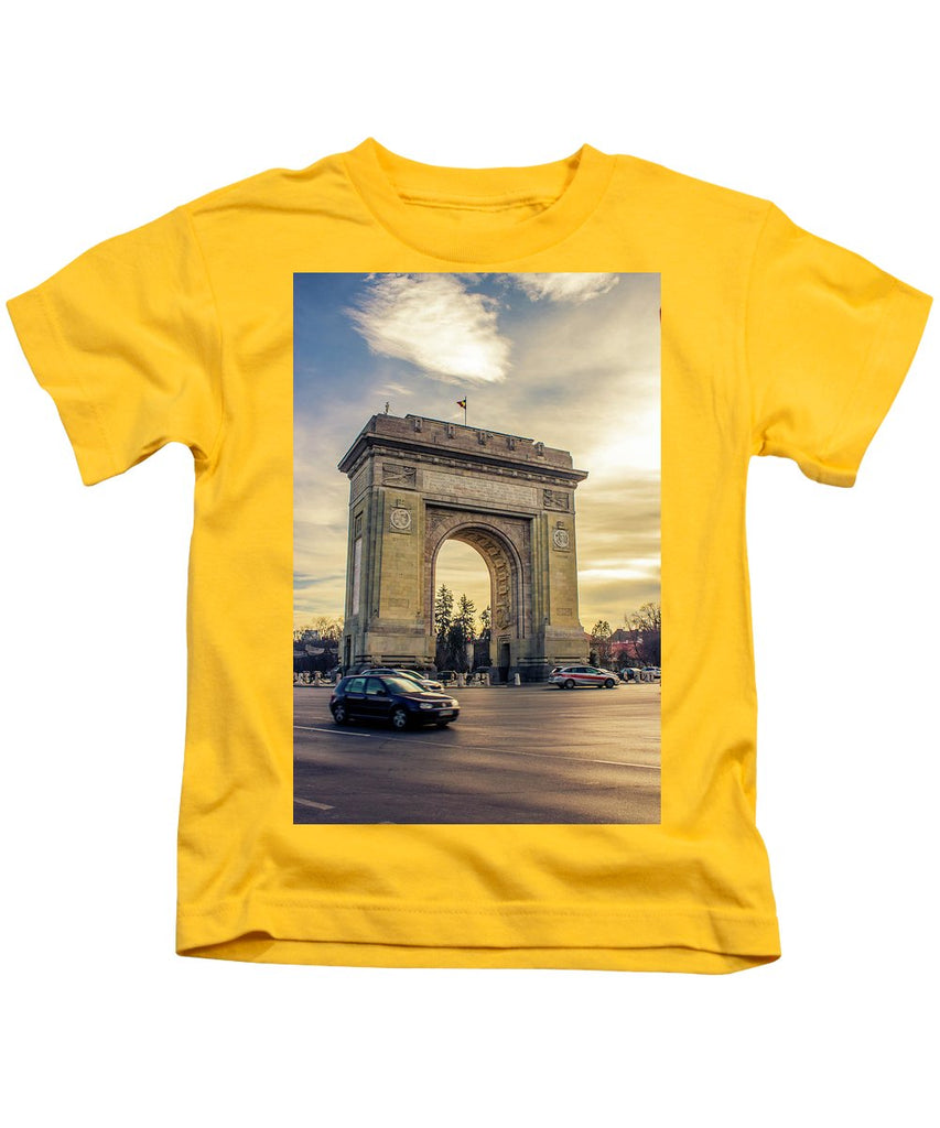 Triumphal Arch Bucharest - Kids T-Shirt