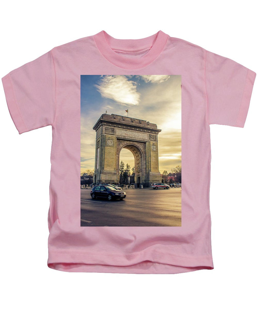 Triumphal Arch Bucharest - Kids T-Shirt