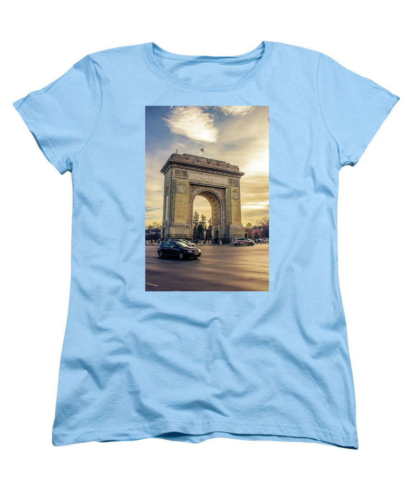 Triumphal Arch Bucharest - Women's T-Shirt (Standard Fit)