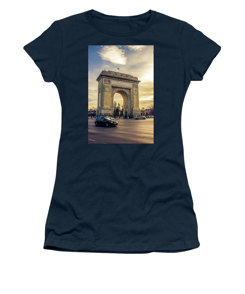 Triumphal Arch Bucharest - Women's T-Shirt