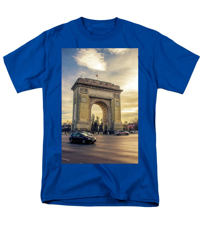 Triumphal Arch Bucharest - Men's T-Shirt  (Regular Fit)