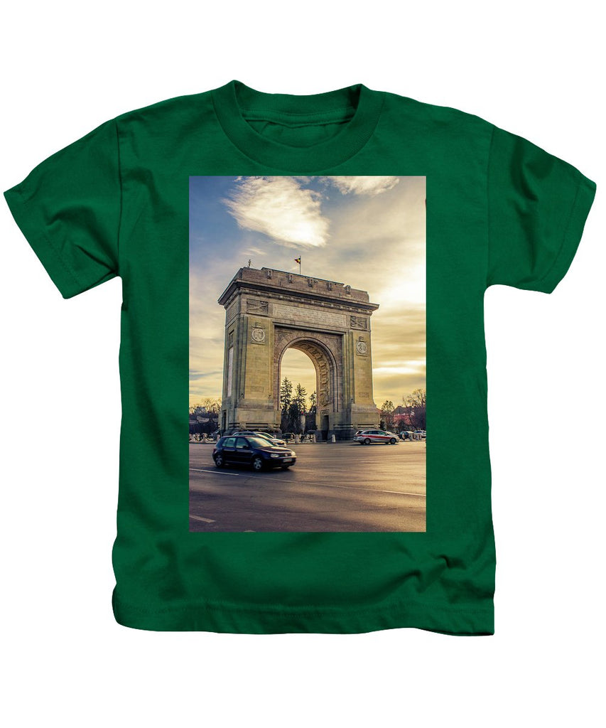 Triumphal Arch Bucharest - Kids T-Shirt