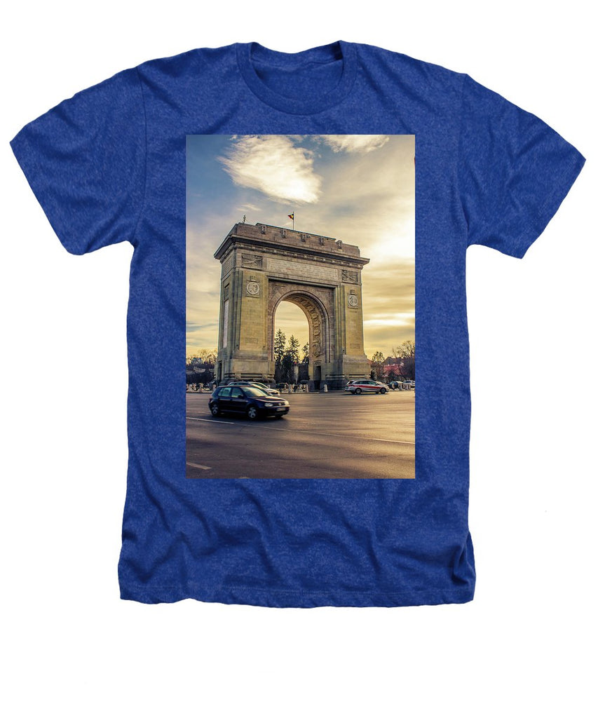 Triumphal Arch Bucharest - Heathers T-Shirt