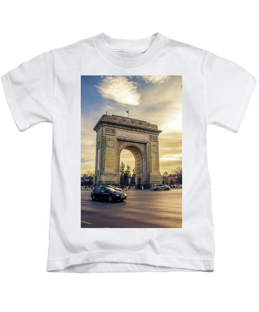 Triumphal Arch Bucharest - Kids T-Shirt
