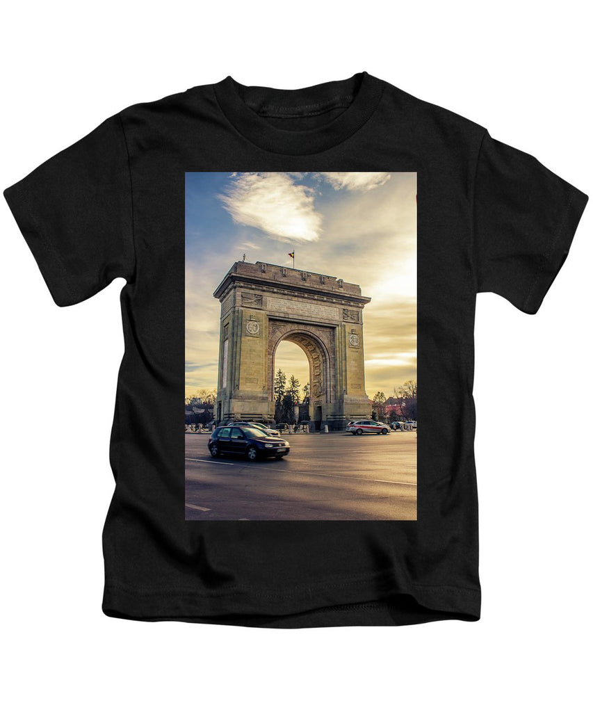 Triumphal Arch Bucharest - Kids T-Shirt