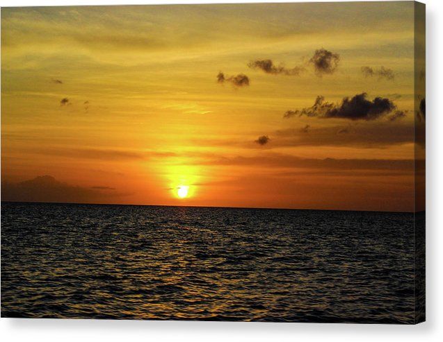 Tropical Sunset - Canvas Print