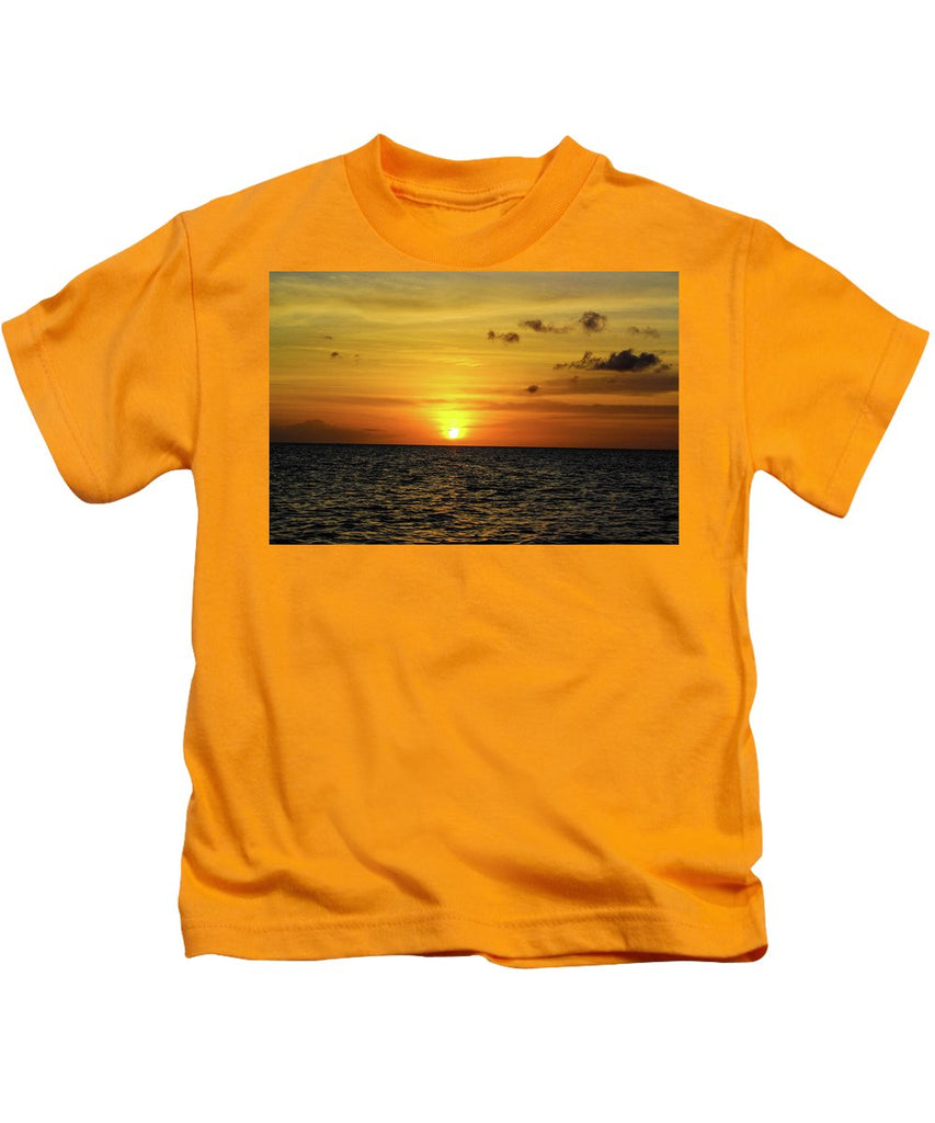 Tropical Sunset - Kids T-Shirt