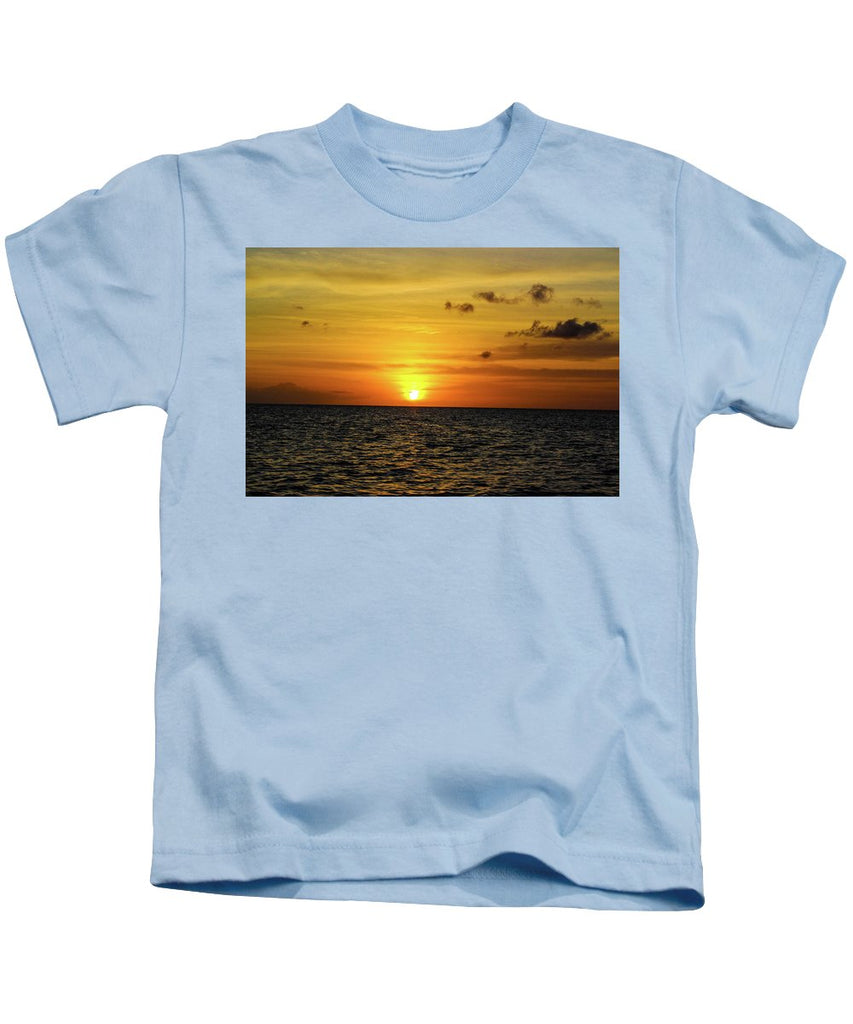 Tropical Sunset - Kids T-Shirt
