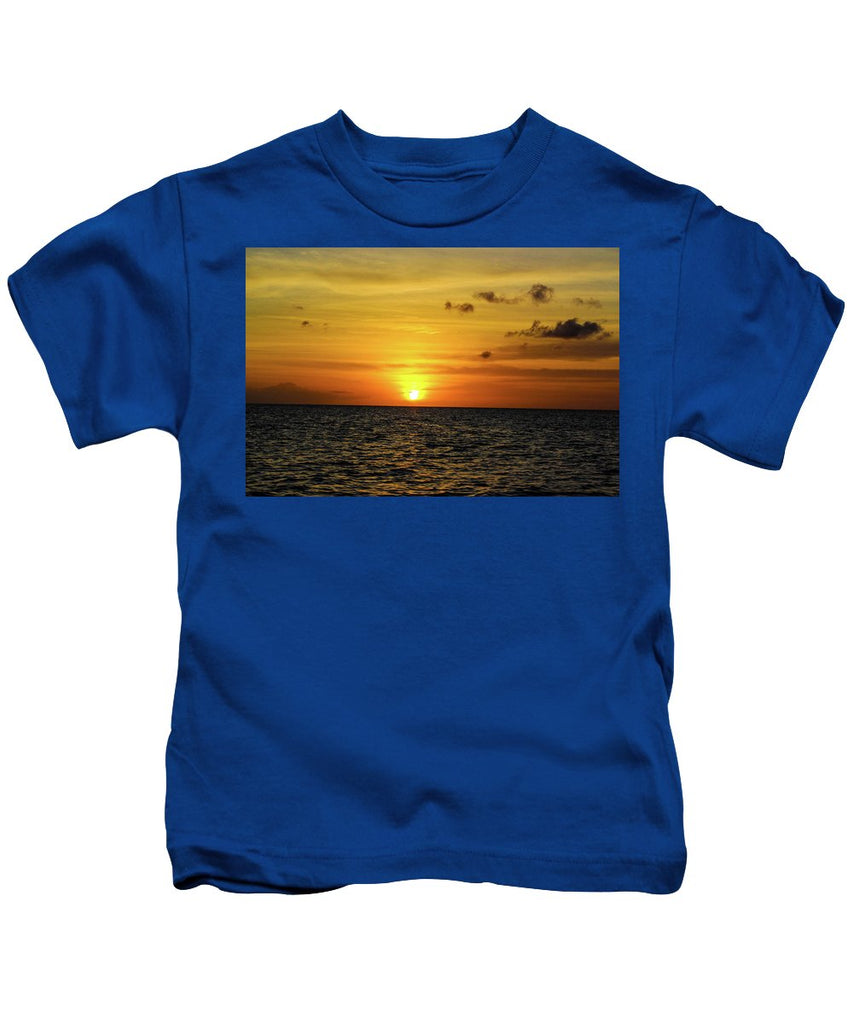 Tropical Sunset - Kids T-Shirt