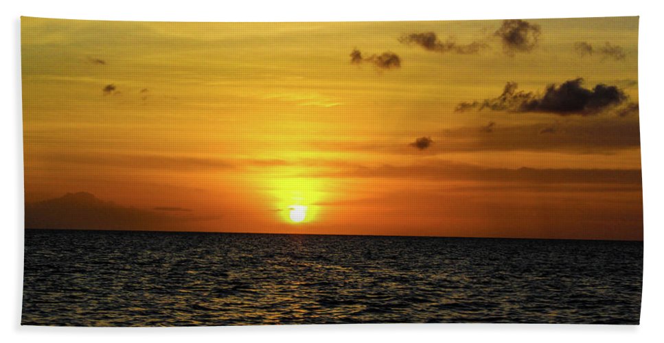 Tropical Sunset - Beach Towel