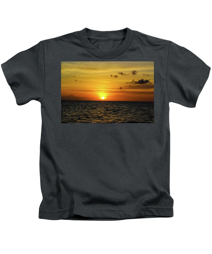 Tropical Sunset - Kids T-Shirt