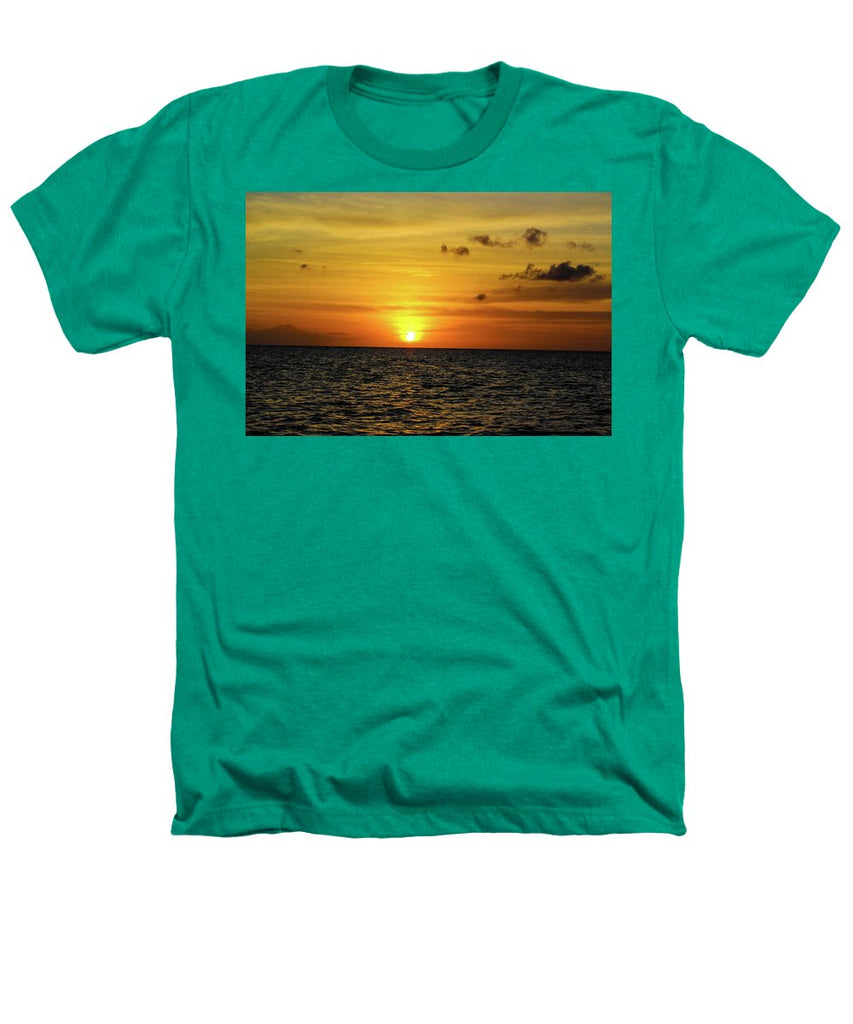 Tropical Sunset - Heathers T-Shirt
